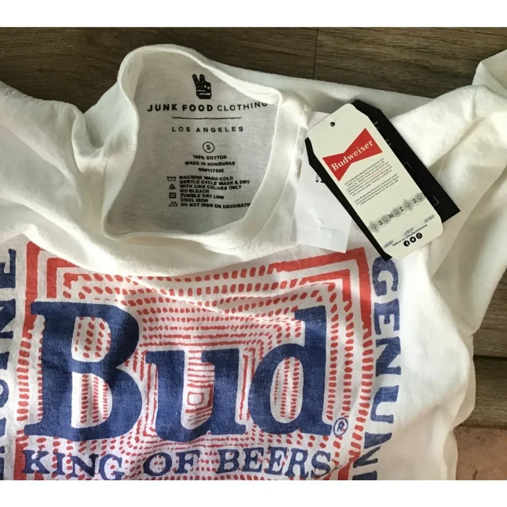 JUNK FOOD CLOTHING -MEN'S SHORT SLEEVE GRAPHIC T-SHIRT SIZE SMALL-NWT - Picture 3 of 6